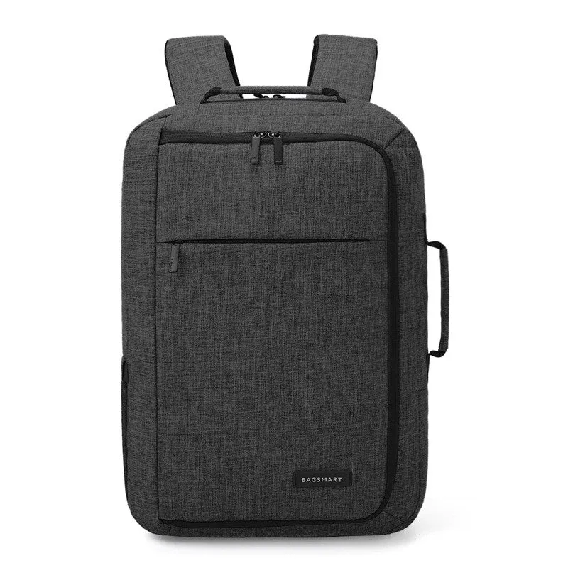 Bagsmart Unisex 15.6 Laptop Backpack Convertible Briefcase 2-In-1 Business Travel Luggage Carrier