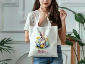 Bunny Easter Tote Bag