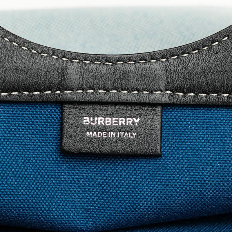 Burberry Canvas Leather Pocket Bag
