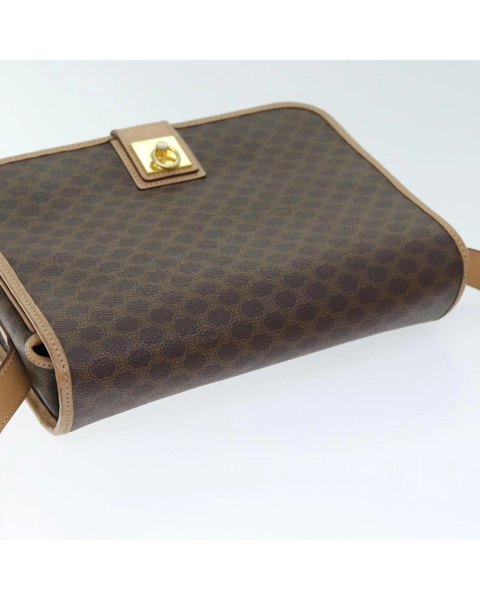 CELINE Cabas Shoulder Bag in Brown