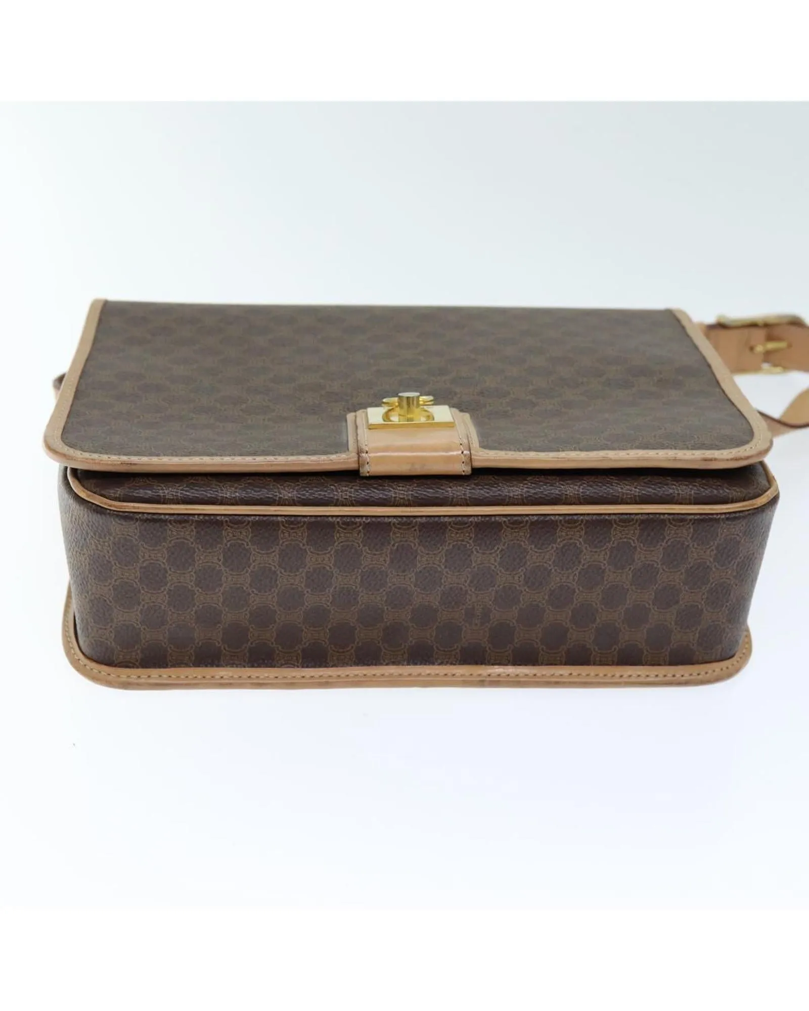 CELINE Cabas Shoulder Bag in Brown