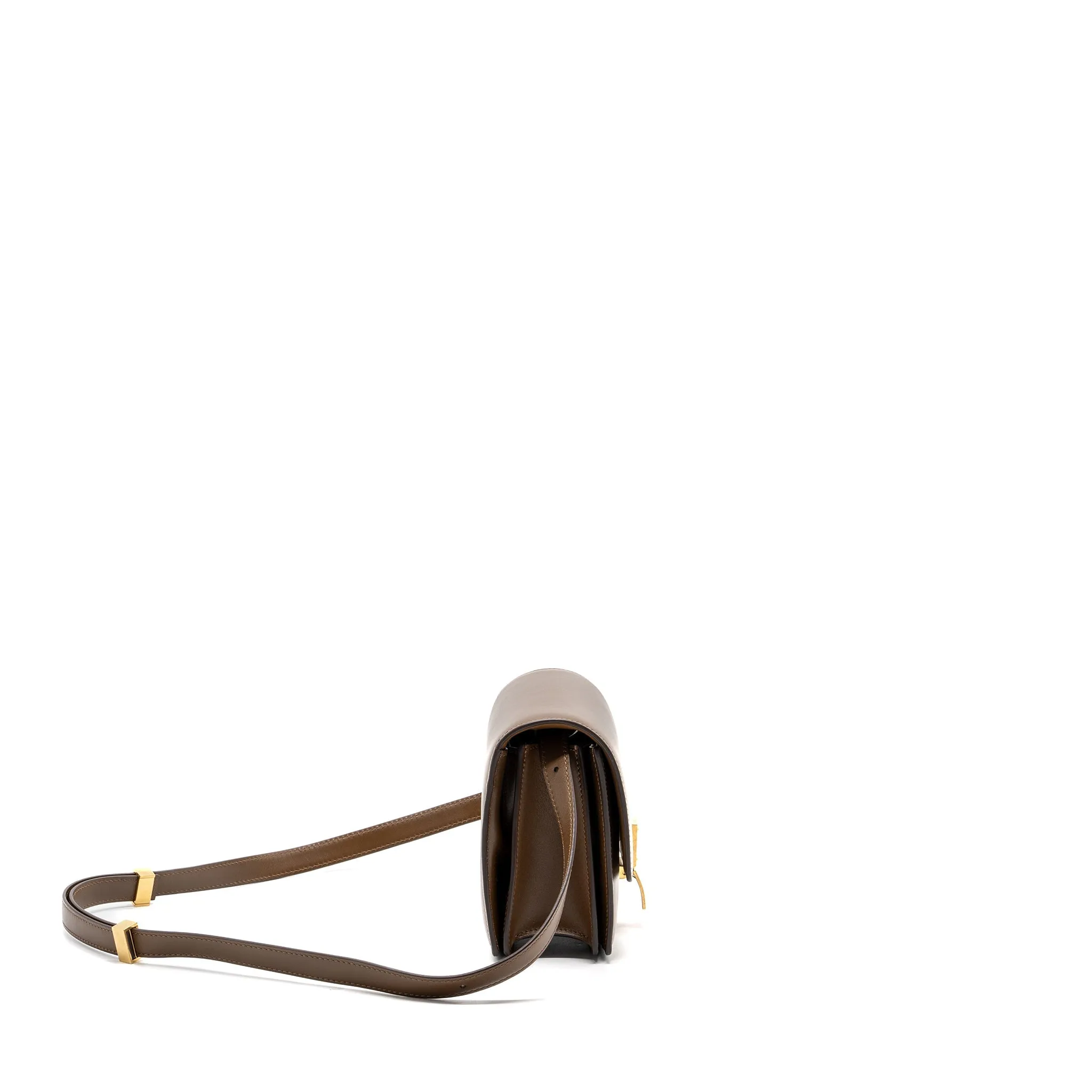 Celine Mini Classic Bag Box Calfskin Camel
