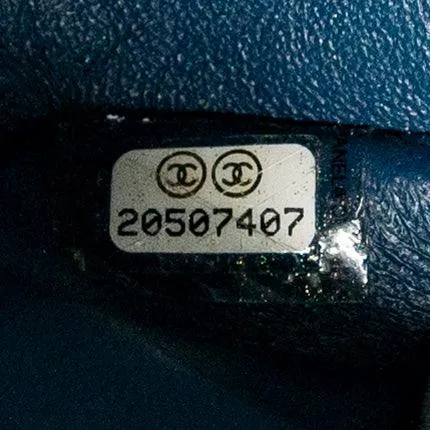 Chanel Blue Maxi Classic Flap