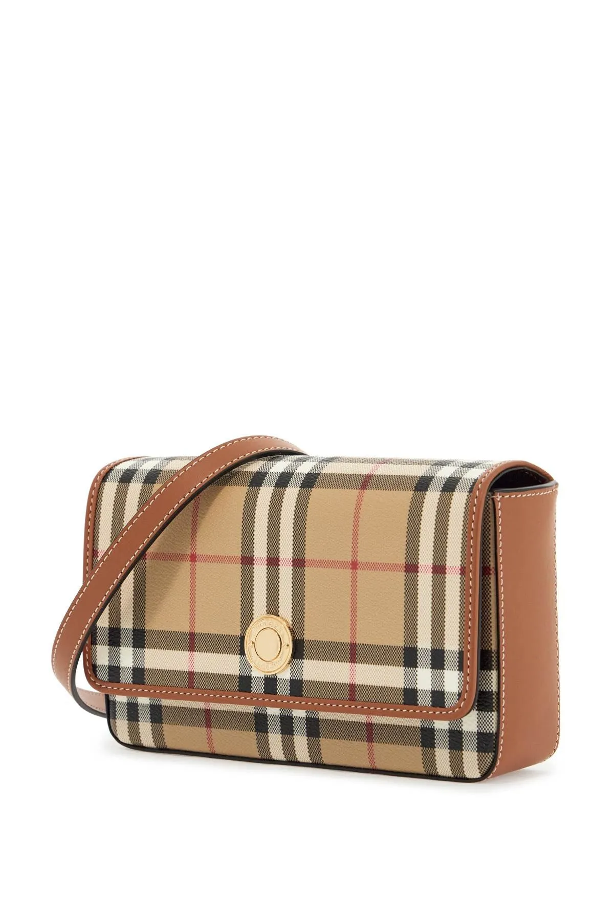 Checkered Bag with Strap