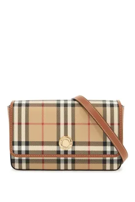 Checkered Bag with Strap