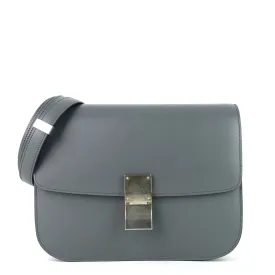 Classic Box Flap Medium Calf Leather Bag