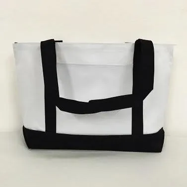 Grocery Shopping Tote Bag With Large Outside Pocket