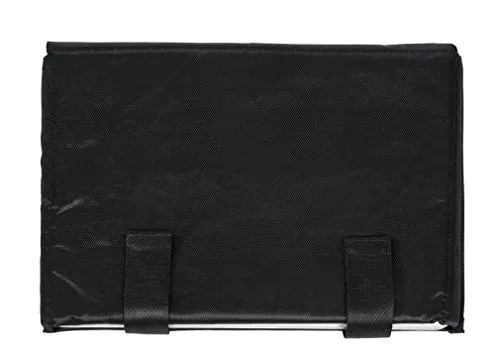 JKM and Company Timeless Black Alligator Crocodile Rolling Compatible with Computer iPad Tablet or Laptop Tote Carryall Bag (15.6" inch)