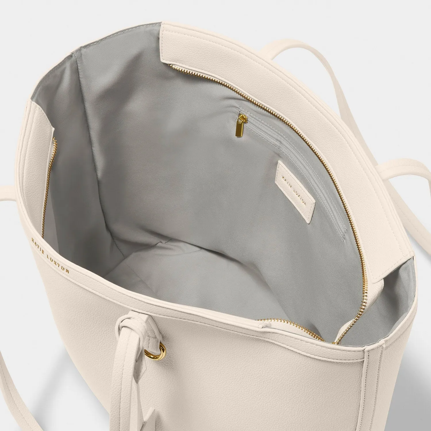 Katie Loxton Travel Tote Bag Off White