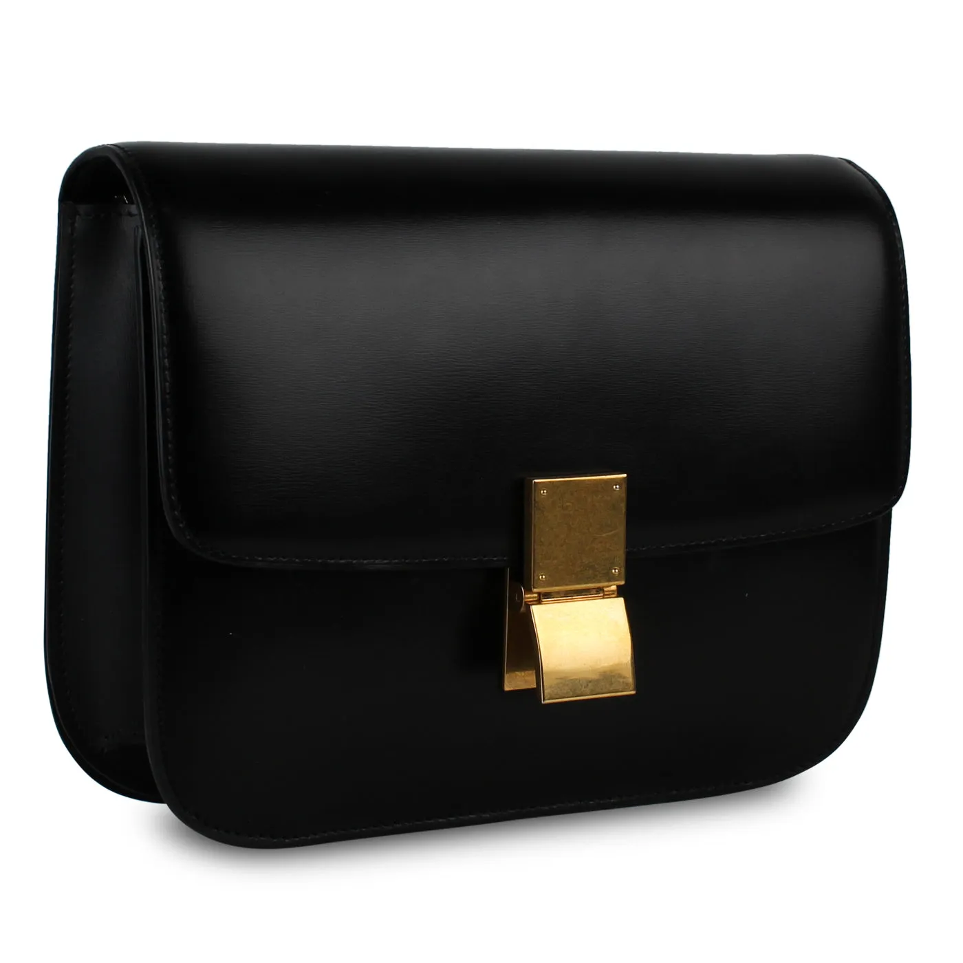Medium Box Bag - Black