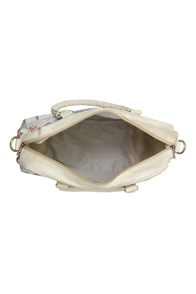 Pink Collage Travel Bag