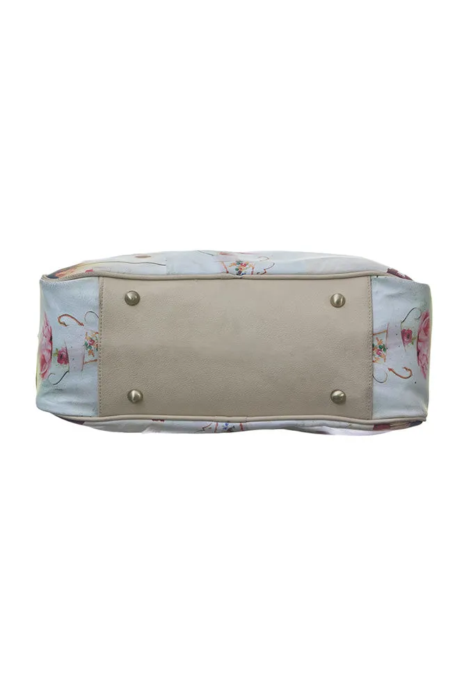 Pink Collage Travel Bag