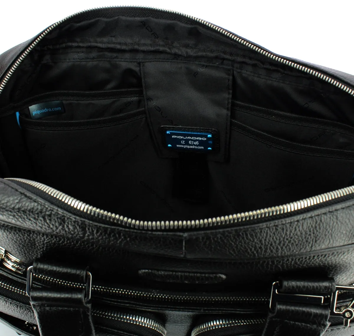 Piquadro - Leather computer Briefcase Modus 14.0 - CA2849MO - NERO