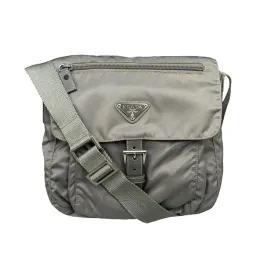 PRADA PISTACHIO NYLON SINGLE STRAP CROSSBODY