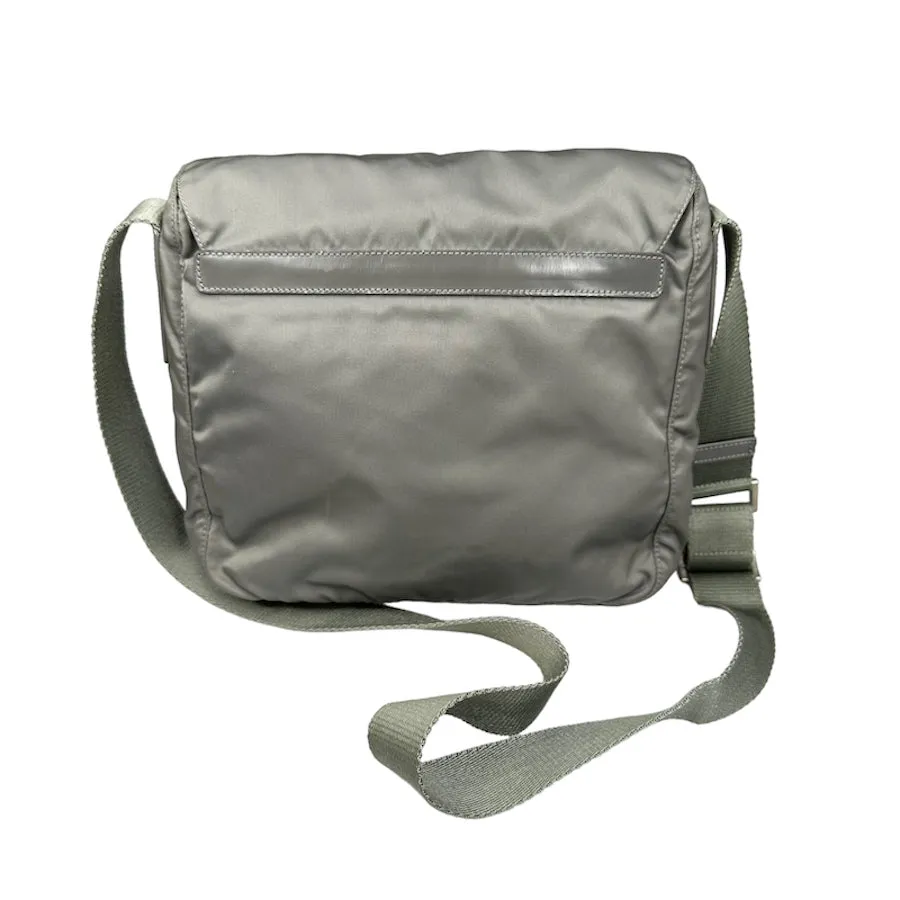 PRADA PISTACHIO NYLON SINGLE STRAP CROSSBODY