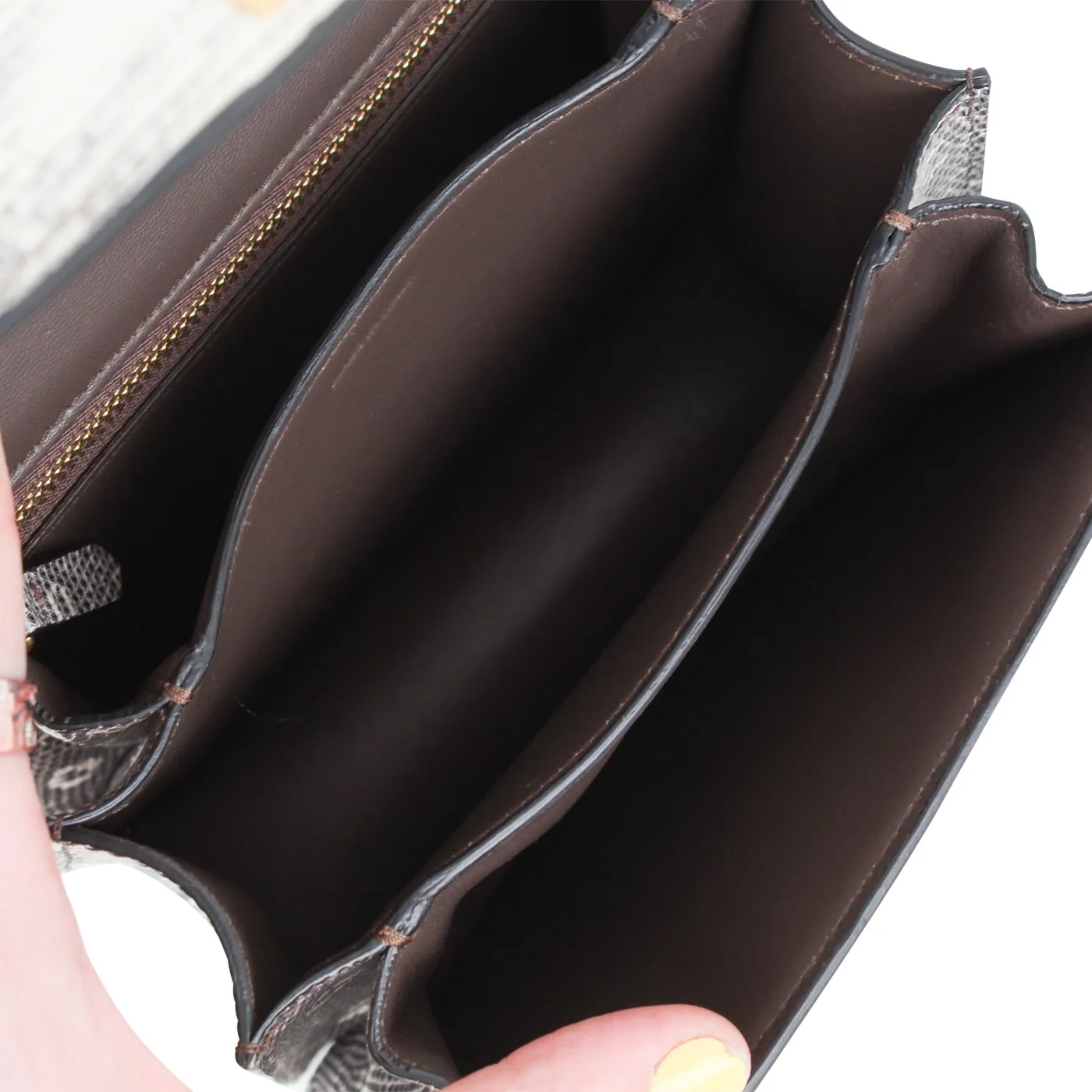 Small Classic Box Bag - Lizard