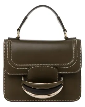 Small Kattie Crossbody Bag in Deep Olive